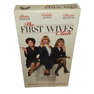 THE FIRST WIVES CLUB VHS in original case Bette Midler Goldie Hawn Diane Keaton
